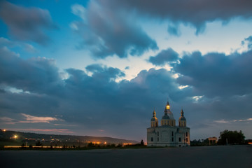 Fototapeta premium Church in the night