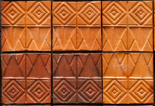 terracotta background