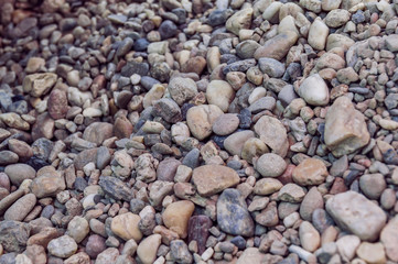 Sea stone background