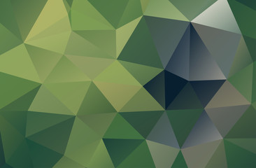 Abstract geometric background consists of triangles