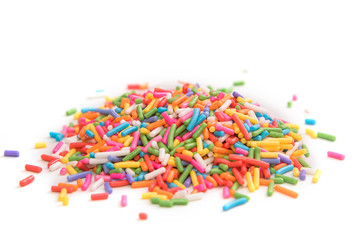 Sugar sprinkle , decoration for cake and bakery