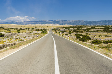 Empty road