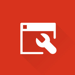 Flat Long Shadow Metro App