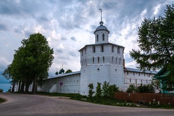 Fototapeta na wymiar tower monastery