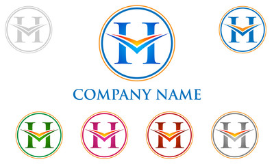 H, h letter, vector, logo, design