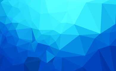Fototapeta premium The illustration design Colorful polygon 