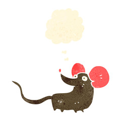 retro cartoon,mouse,