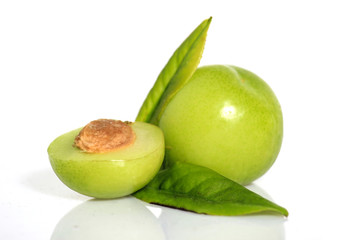 Ome on White Background