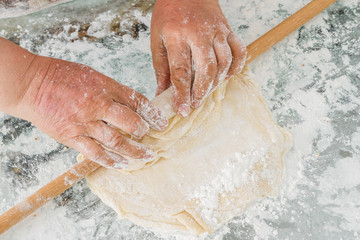 Preparation of Dough for Baklava