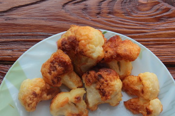 Fried cauliflower