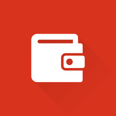 Obraz premium Flat Long Shadow Metro App