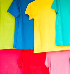 colorful t-shirt