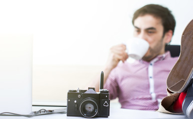 Fototapeta premium modern businessman