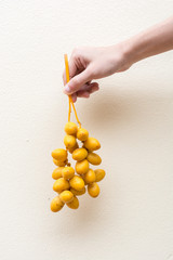 fresh undried date fruit