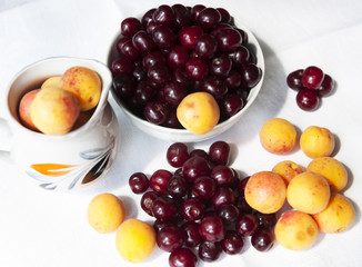 Berries on the table
