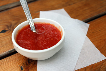 Pizza red sauce