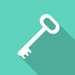 key flat design modern icon