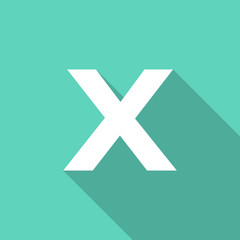 Obraz premium cancel flat design modern icon