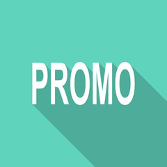 promo flat design modern icon