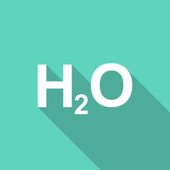 water flat design modern icon