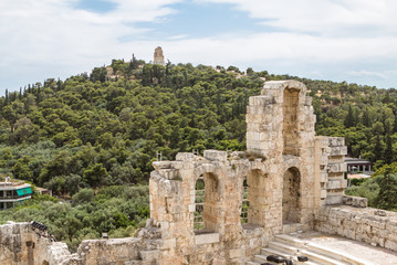 Fototapeta na wymiar The Odeon of Herodes Atticus, Athens, Greece