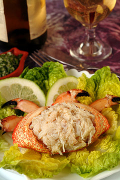 Jaiva Rellena, Shell food