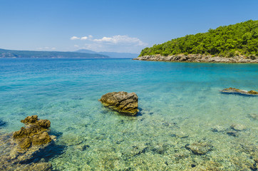 Fototapeta premium Beautiful exotic sea coast