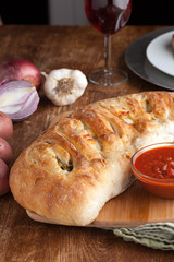 Stromboli Stuffed Bread