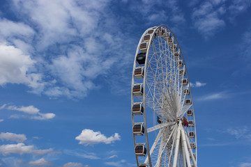 A large ferris wheel Bangkok