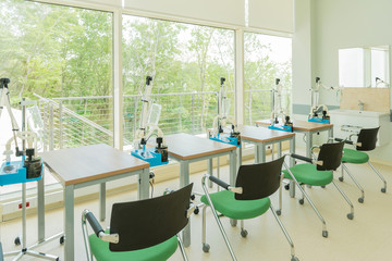 Inhalation room in the clinic