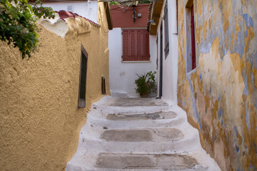 Typical greek house in Athens, Greece