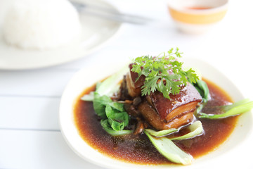 braised pork belly in Japanese style