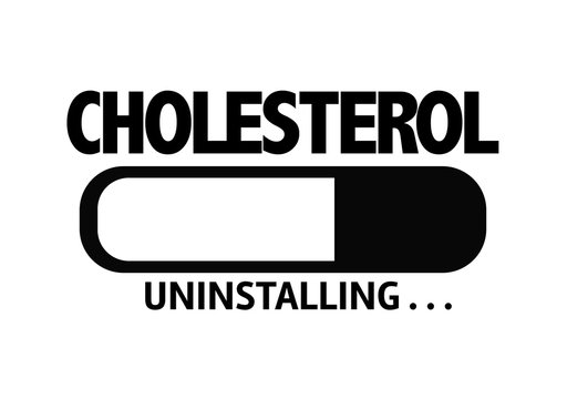 Progress Bar Loading with the text: Cholesterol