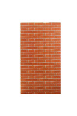Ready made tile imitating brick wall