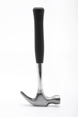 Hammer on white background, clipping path included