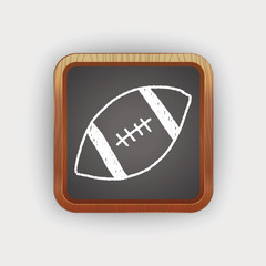 football doodle drawing