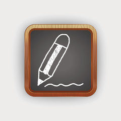 pencil doodle drawing