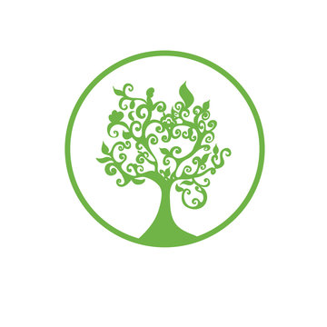 Green  tree logo