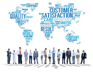 Customer Satisfaction Reliability Quality Service Concept