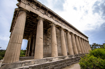 Fototapeta premium Temple of Hephaestus in Ancient Agora, Athens, Greece