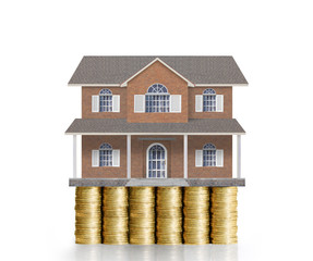 home model on a coins