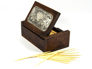 Box of toothpicks