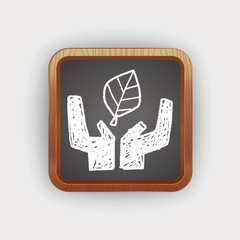 Environmental protection concept; Protect our forests and ecolog