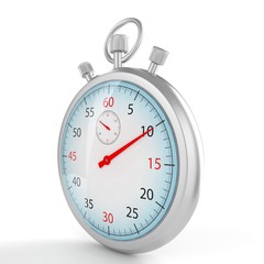 stopwatch 3d illustration