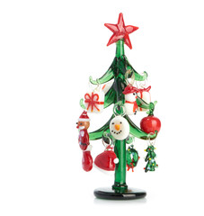Christmas decoration isolated on the white background