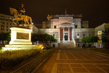 Obraz premium Old parliament building in Athens, Greece