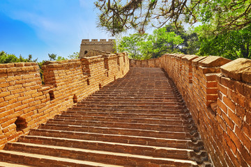  Stone staircase of Great Wall of China, section 