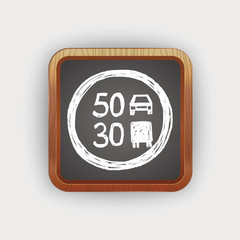 speed limit doodle