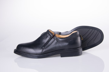 shoe. men's fashion shoe on a background