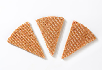 Fan wafer biscuits
